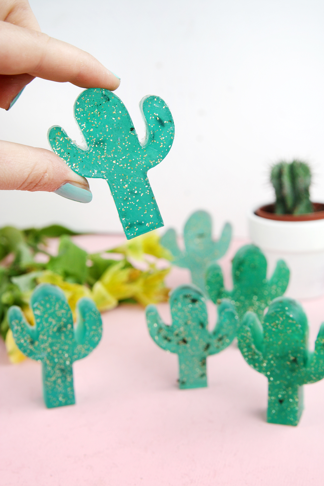 DIY Kaktus Seife selbermachen
