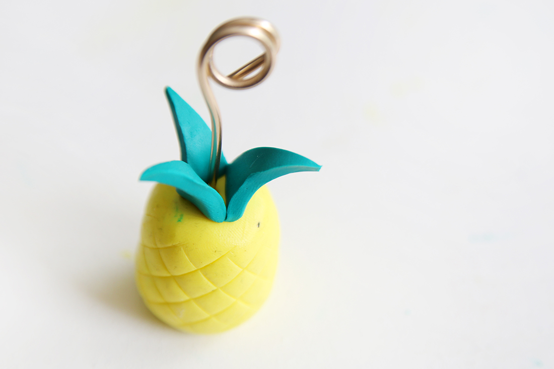 DIY Fimo-Ananas selbermachen mit Step by Step Tutorial
