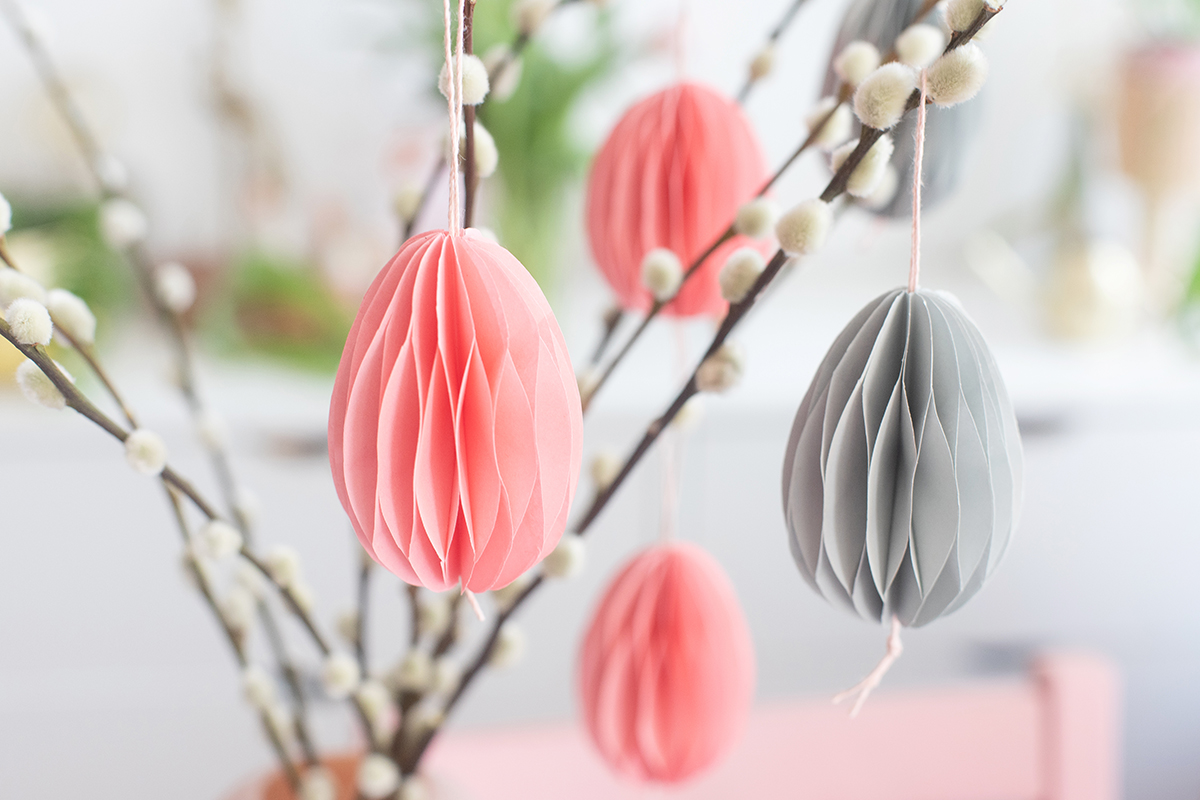 DIY-Ostereier-Papier-basteln-waben-basteln-ostern-26