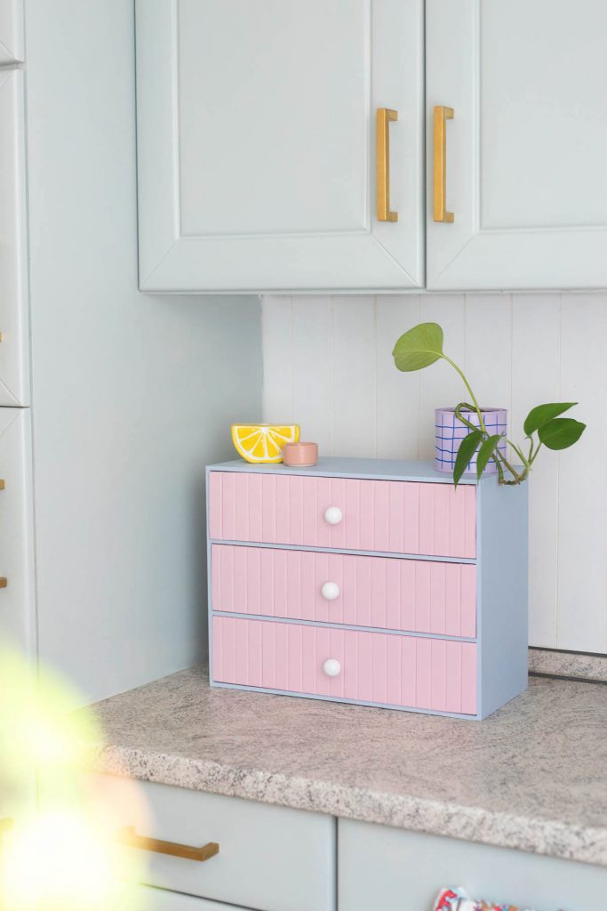 DIY Ikea Hack: Mini-Kommode aus Moppe & Rödeby